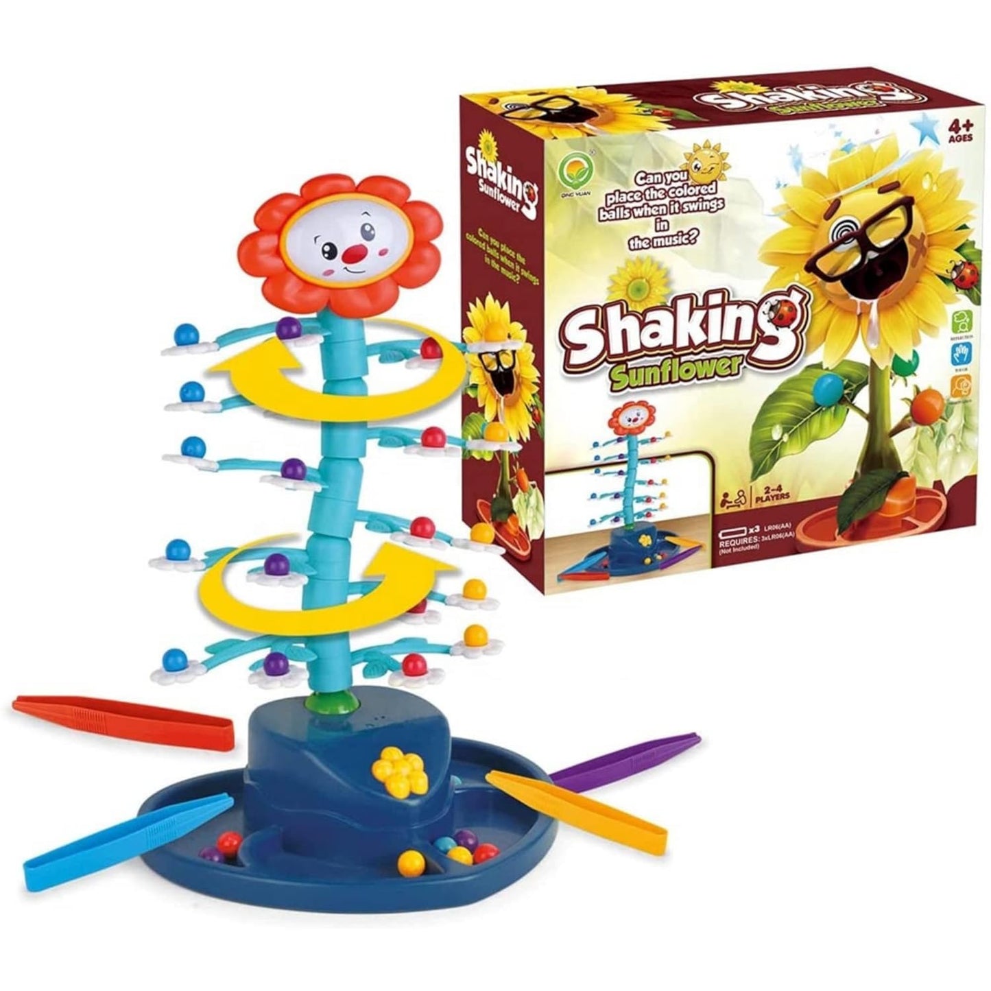 Juego De Mesa Girasol Movimiento Habilid