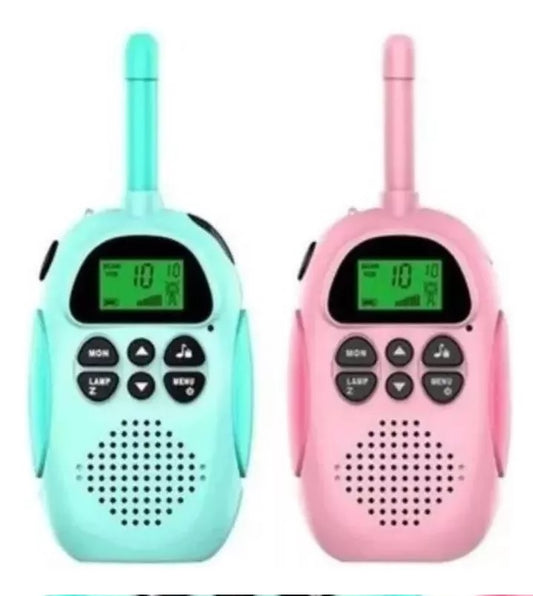 Kids Walkie Talkie Radios Niños X 2 Und