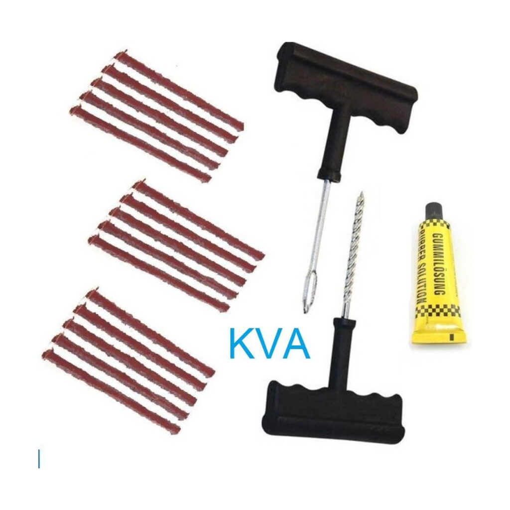 KVA PLUS KV 11-20 Tubeless Tyre Puncture Repair Kit