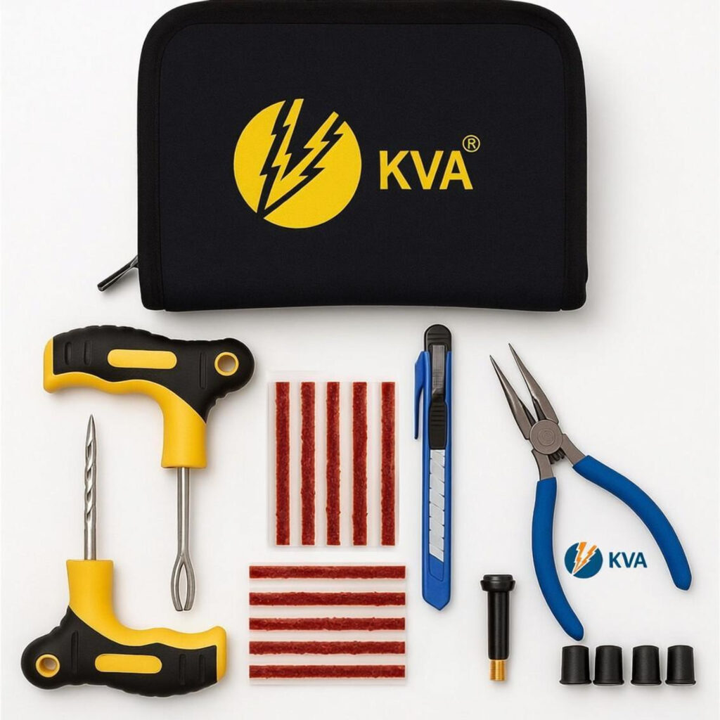 KVA KV-333 Puncture Kit Tubeless Tyre Puncture Repair Kit