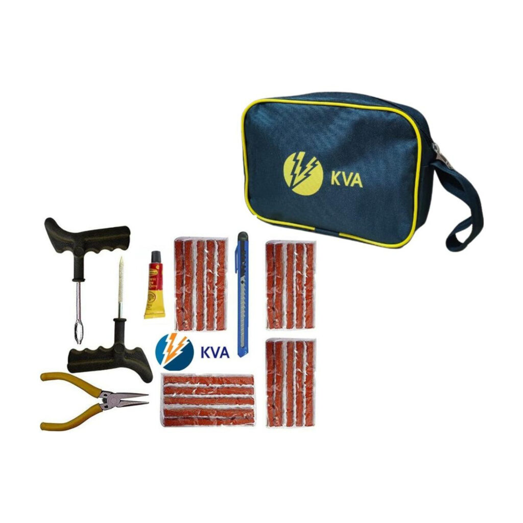 KVA KV-888 Tubeless Tyre Puncture Repair Kit